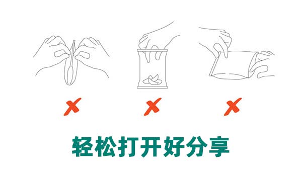 易撕包裝 如何制作易于打開的剝離和重新密封包裝?(圖1)